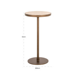 Bijzettafel Selly (Beige)