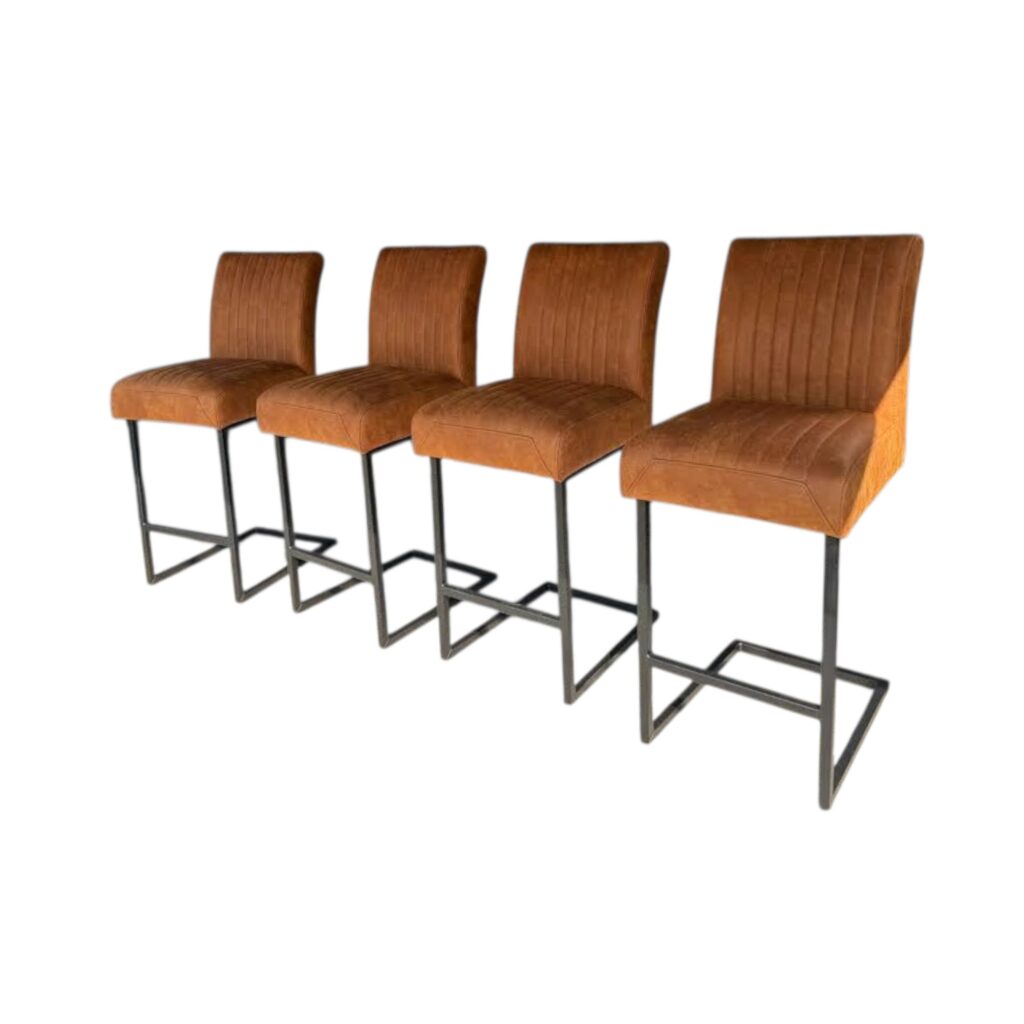 barkruk topa showmodel snel weg label51 cognac ecoleder