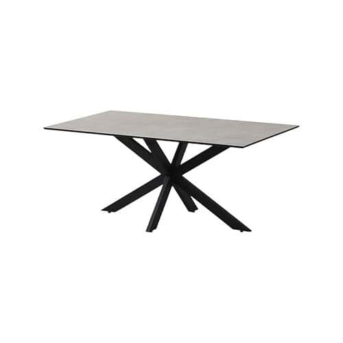 eetkamertafel roderigo spider leg rechthoek laminaat nijwie