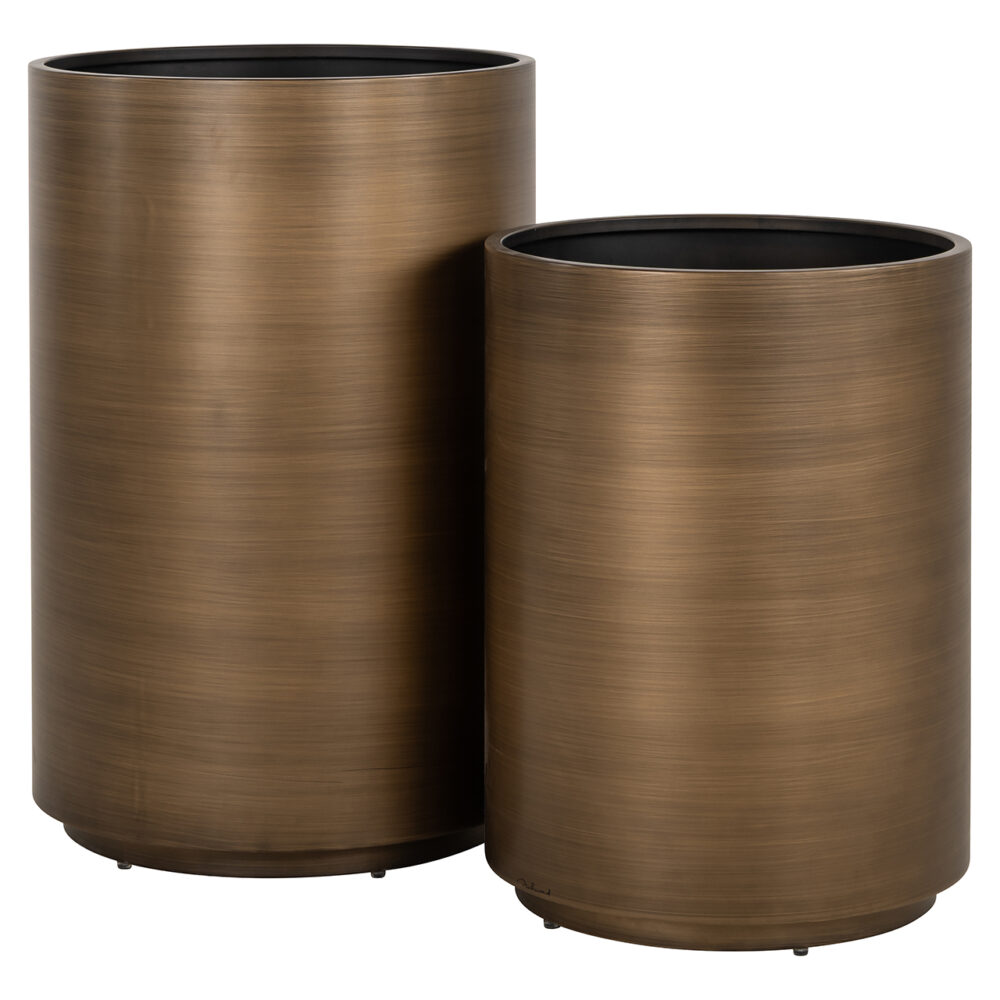 Plantenbak Dira 45Ø (Brushed Gold)