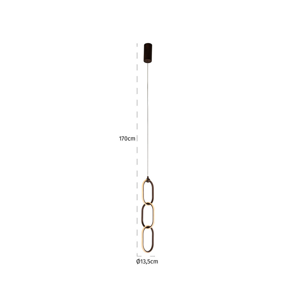 Hanglamp Lacey (Bronze)