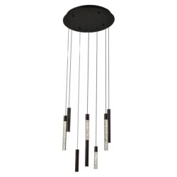 Hanglamp Oxley 8 lampen (Bronze)
