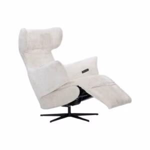 Relaxfauteuil Jada met 4 motoren van Nederlands fabrikaat HE design en heerlijk comfortabel met moderne uitstraling.