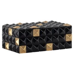 Opbergbox Velicia (Black/gold)