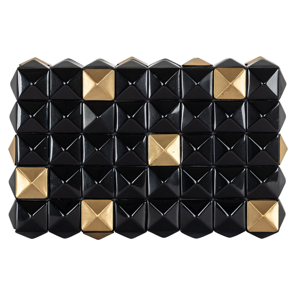 Opbergbox Velicia (Black/gold)