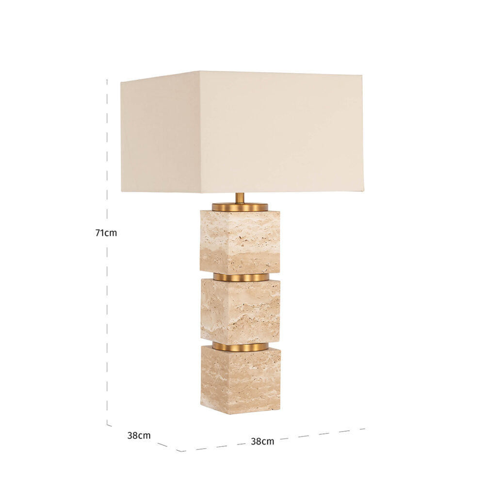 Tafellamp Jaella (Beige)