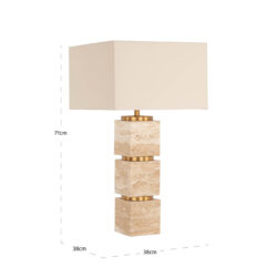 Tafellamp Jaella (Beige)