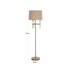 Vloerlamp Josie (Brushed Gold)