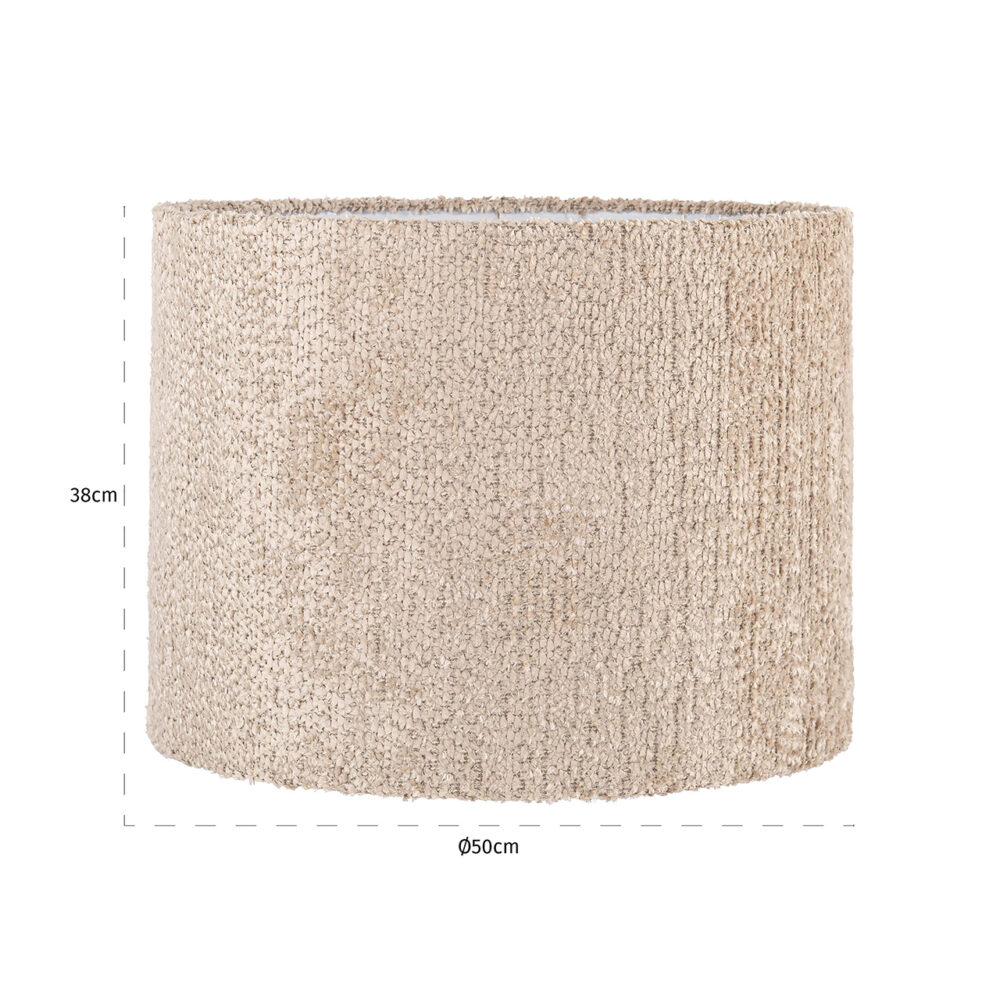 Lampenkap Emily 50Ø lovely beige (Be Lovely 170 Beige)