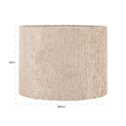 Lampenkap Emily 50Ø lovely beige (Be Lovely 170 Beige)