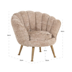 Kinderstoel Charly lovely beige (Be Lovely 170 Beige)
