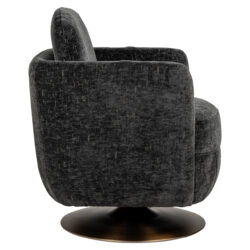 Draaifauteuil Turner graphite island (Island graphite 66)