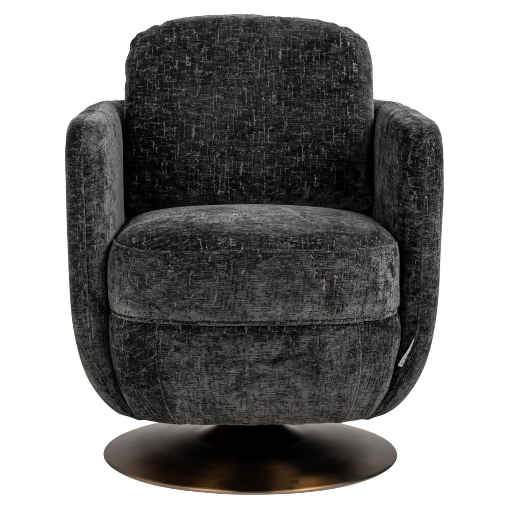 Draaifauteuil Turner graphite island (Island graphite 66)