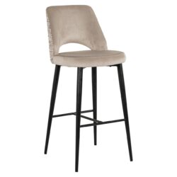 Barstoel Tabitha trendy nature / quartz khaki fire retardant (Be Trendy 01 Nature)