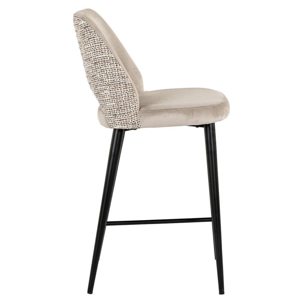 Counterstoel Tabitha trendy nature / quartz khak1 fire ret (Be Trendy 01 Nature)
