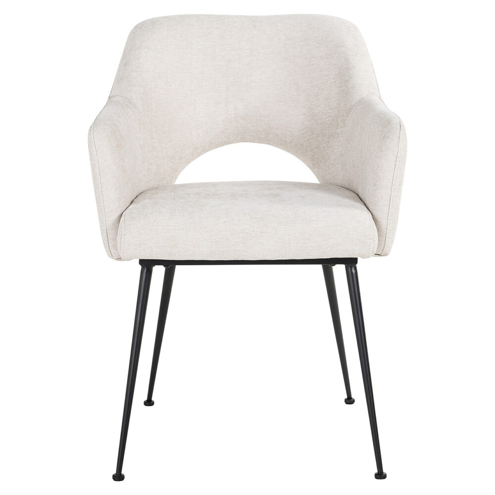 Stoel Jenthe nature giulia fire retardant (FR-Giulia 01 nature)