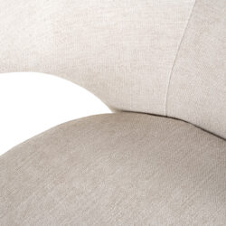 Stoel Jenthe nature giulia fire retardant (FR-Giulia 01 nature)
