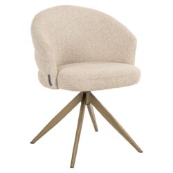 Draaistoel Zendaya biscotti brandvertragend (Biscotti)
