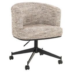 Draaistoel  Rochenne met wielen trendy nature (Be Trendy 01 Nature)