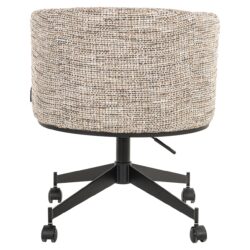 Draaistoel  Rochenne met wielen trendy nature (Be Trendy 01 Nature)