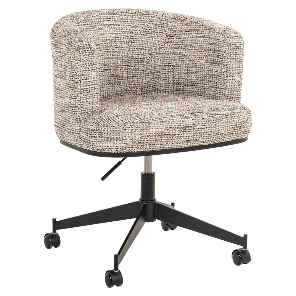 Draaistoel  Rochenne met wielen trendy nature (Be Trendy 01 Nature)
