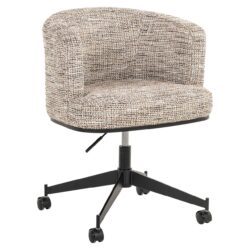 Draaistoel  Rochenne met wielen trendy nature (Be Trendy 01 Nature)