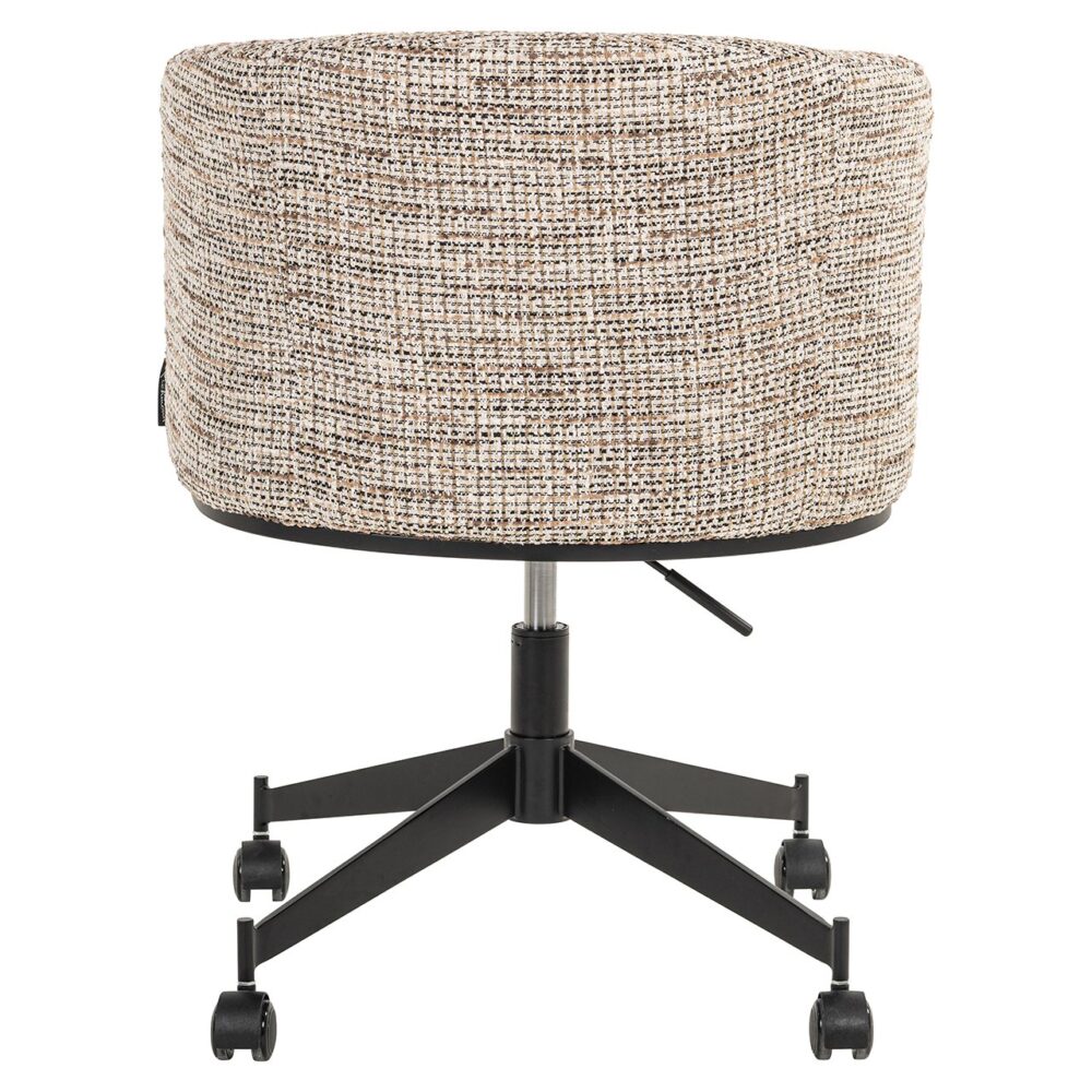 Draaistoel  Rochenne met wielen trendy nature (Be Trendy 01 Nature)
