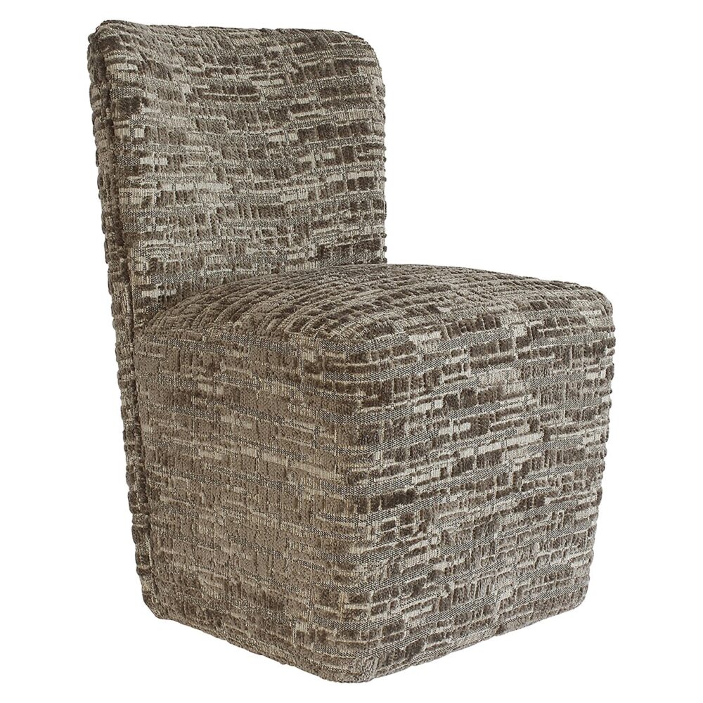 Stoel Lorain met wieltjes greige dalia (Dalia 45 Greige)