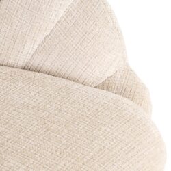 Fauteuil Blossom beige chenille (Niagara 902 beige Chenille)