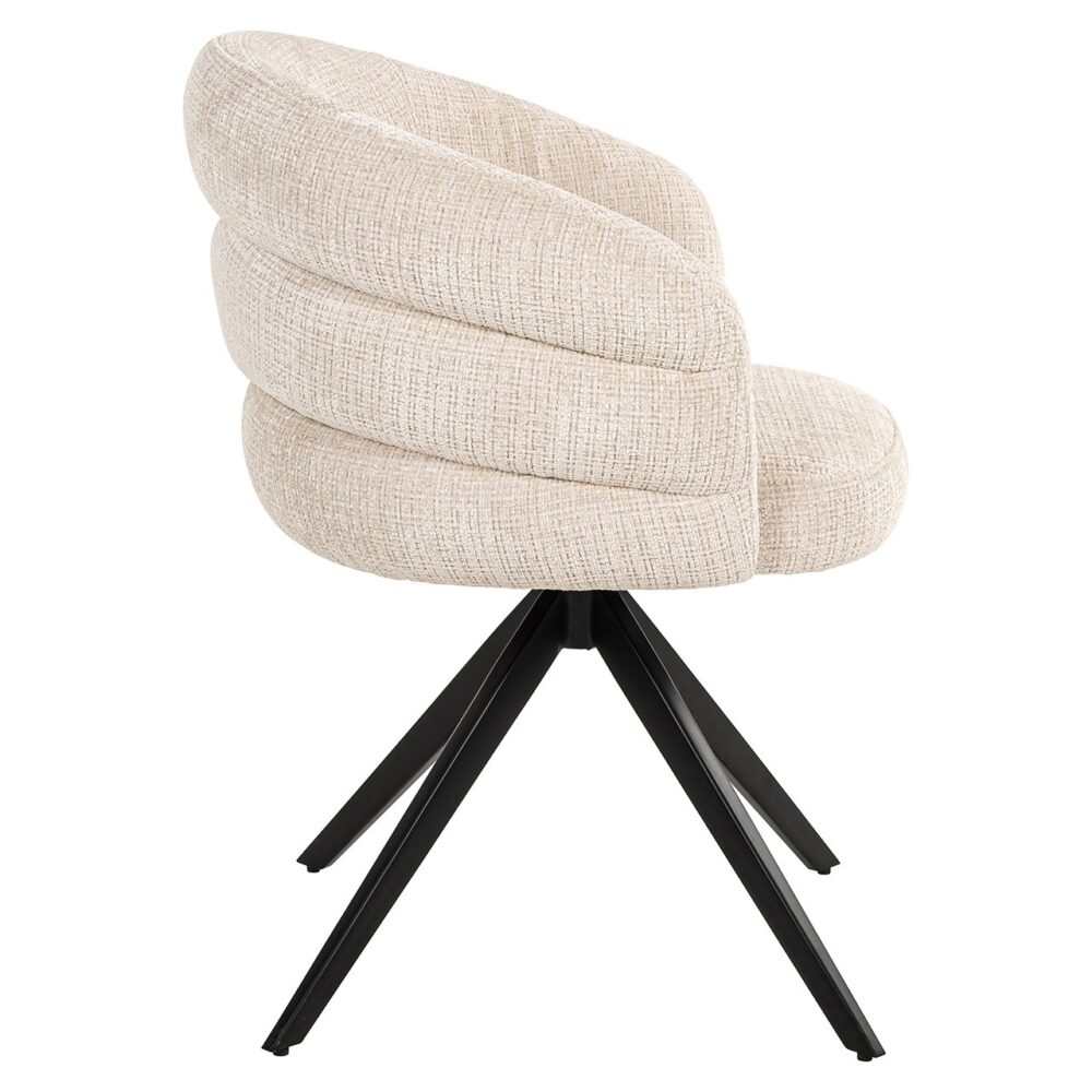 Draaistoel Serenity beige chenille (Niagara 902 beige Chenille)