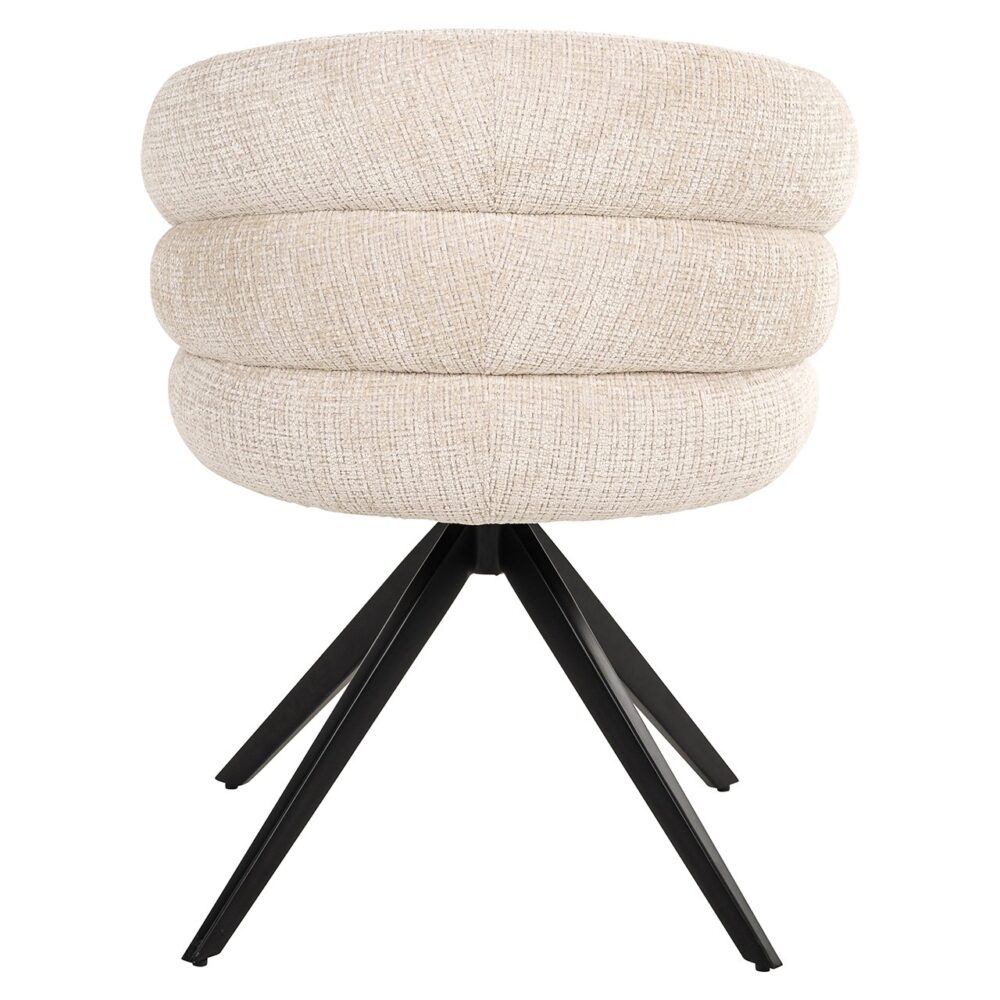 Draaistoel Serenity beige chenille (Niagara 902 beige Chenille)