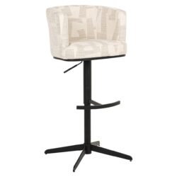 Bar/counterstoel Cheyenne beige graffic (Beige graffic)