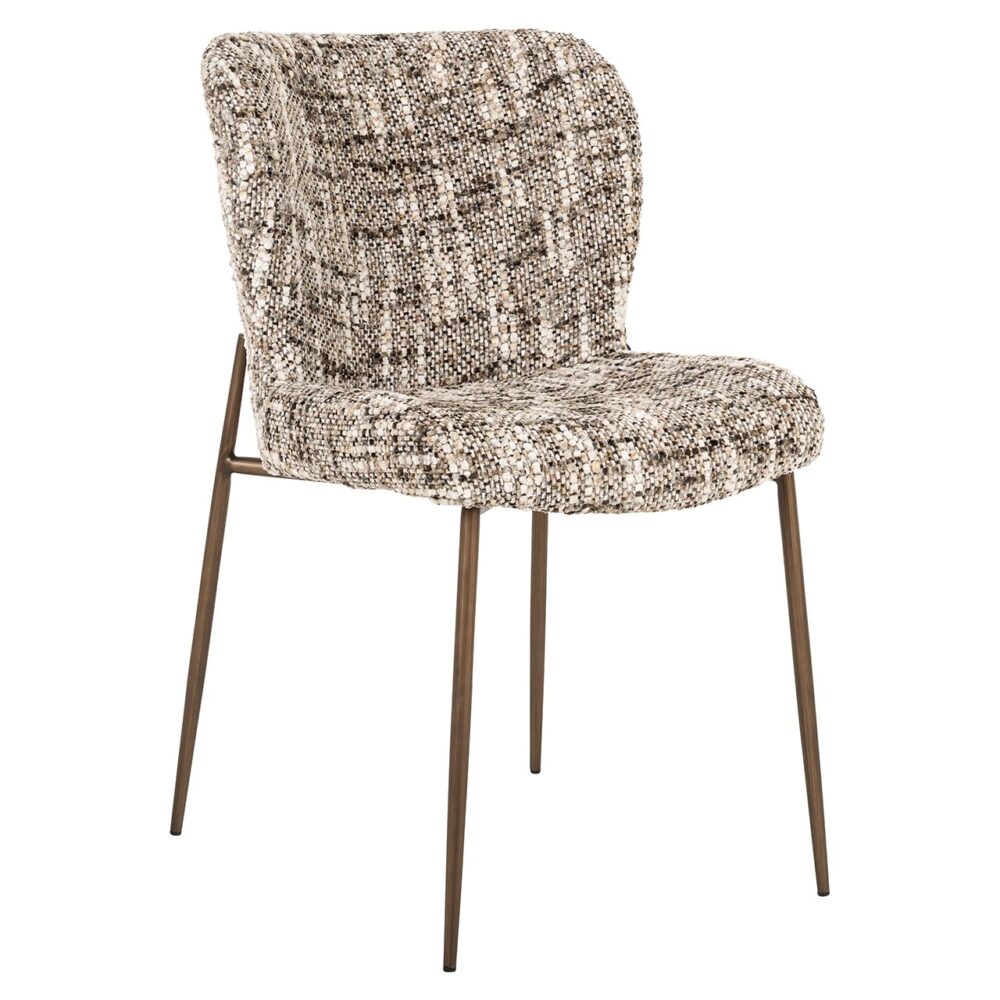 Stoel Odarby brown omara (set van 2) (Omara 08 brown)
