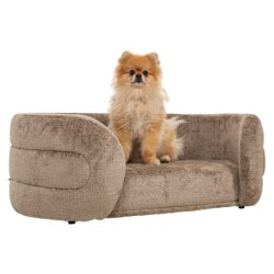 Huisdierenbed Bingo taupe chenille (Bergen 104 taupe chenille)