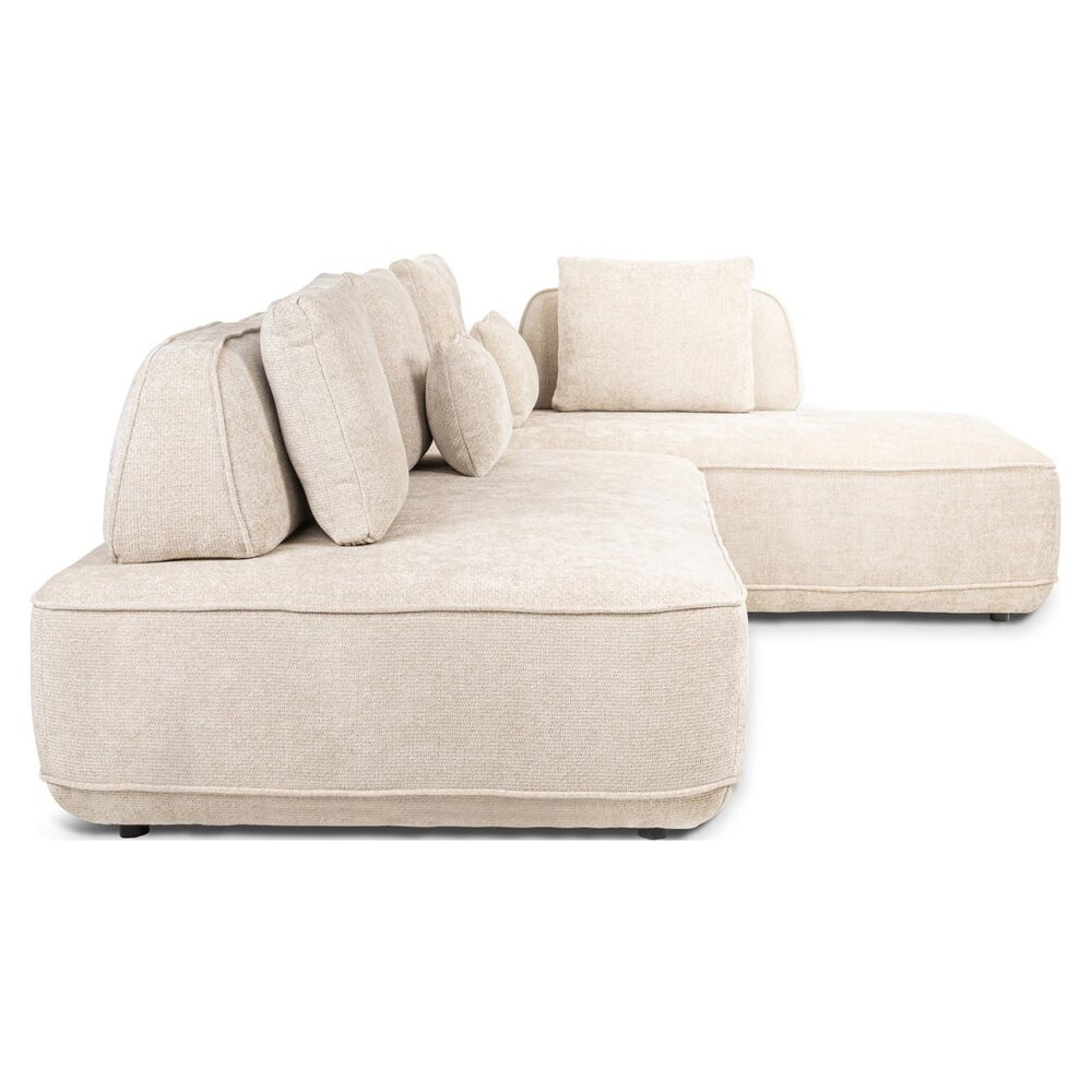 Bank Tudor met losse rugeleuning cream unicorn (Unicorn 11 cream)