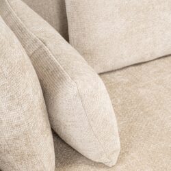 Bank Tudor met losse rugeleuning cream unicorn (Unicorn 11 cream)