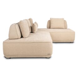 Bank Tudor met losse rugleuning sand olympus (Sand olympus)