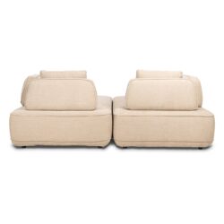 Bank Tudor met losse rugleuning sand olympus (Sand olympus)