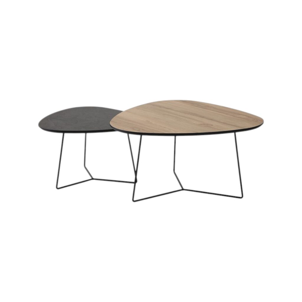 Salontafel Jago set van 2 laminaat nijwie