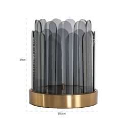 Windlicht Daisey klein (Smoke)