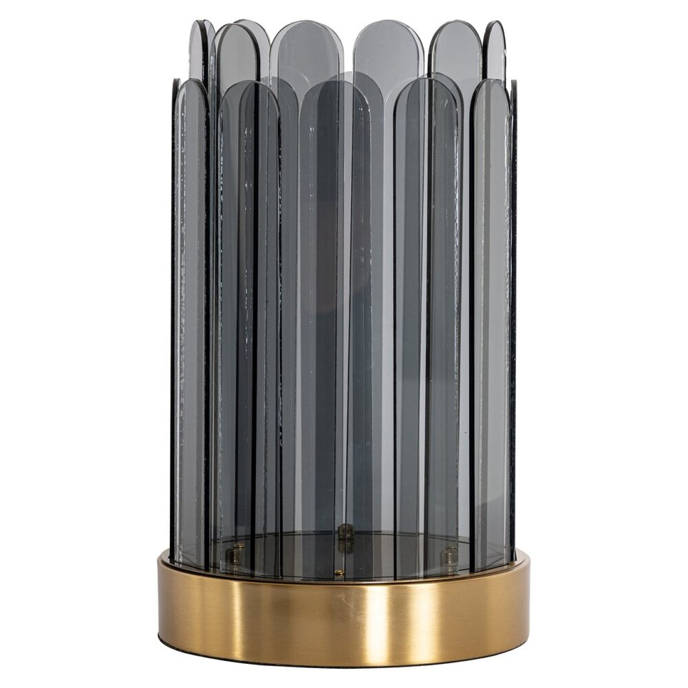 Windlicht Daisey groot (Smoke)
