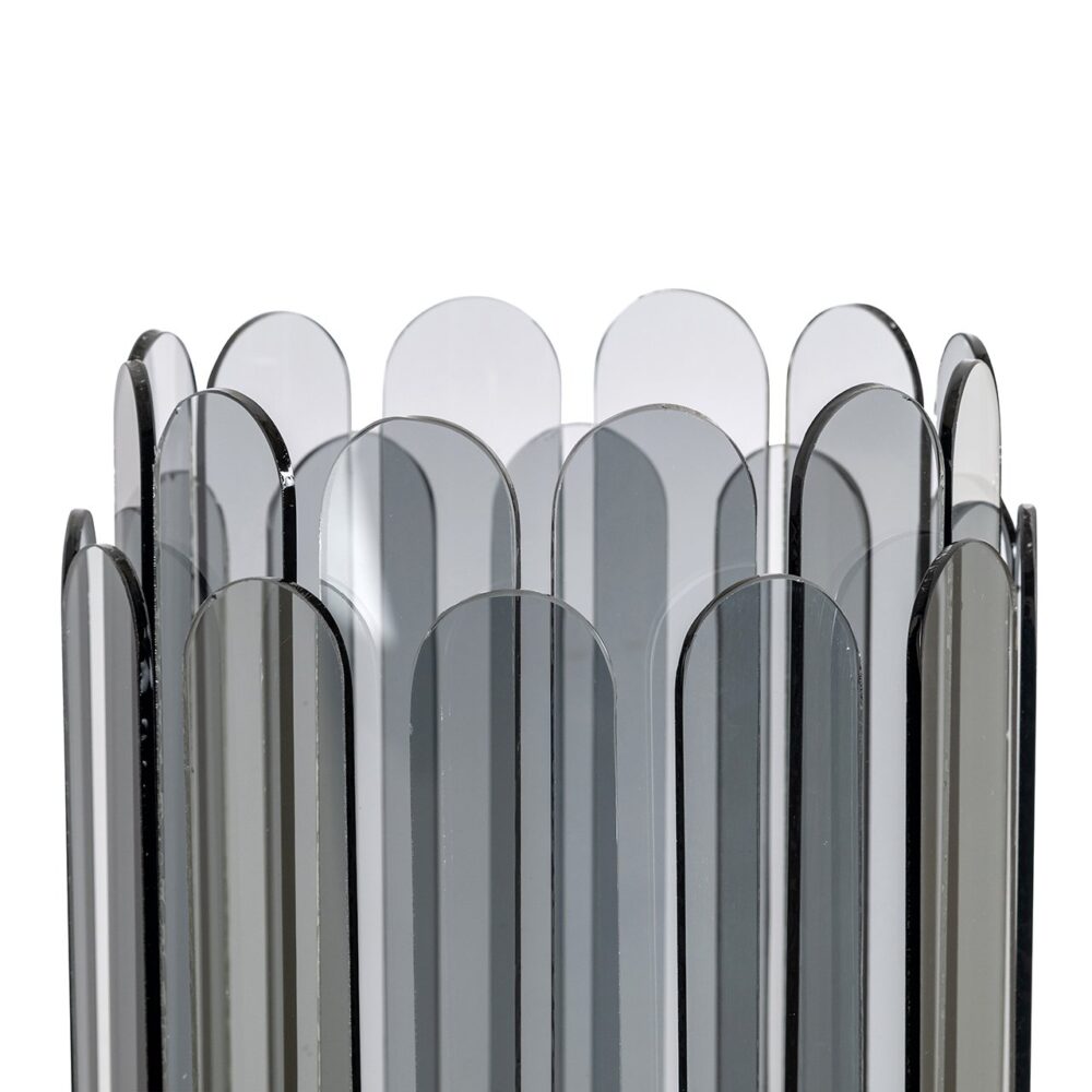 Windlicht Daisey groot (Smoke)
