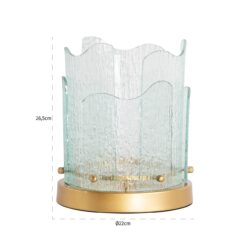 Windlicht Danila klein (Gold)