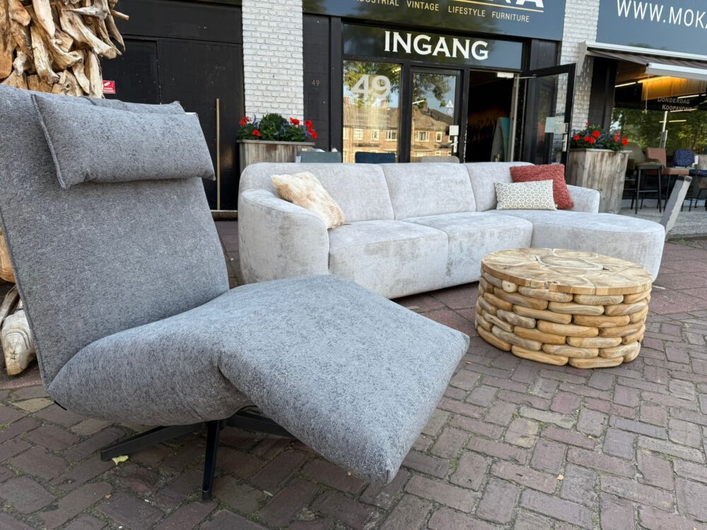 Sevn bank Ovie longchair opruiming