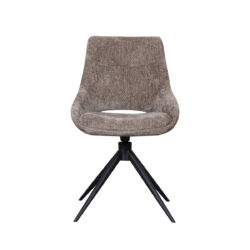 LABEL51 Eetkamerstoel Marlow - Hunter - Elite - Black Frame
