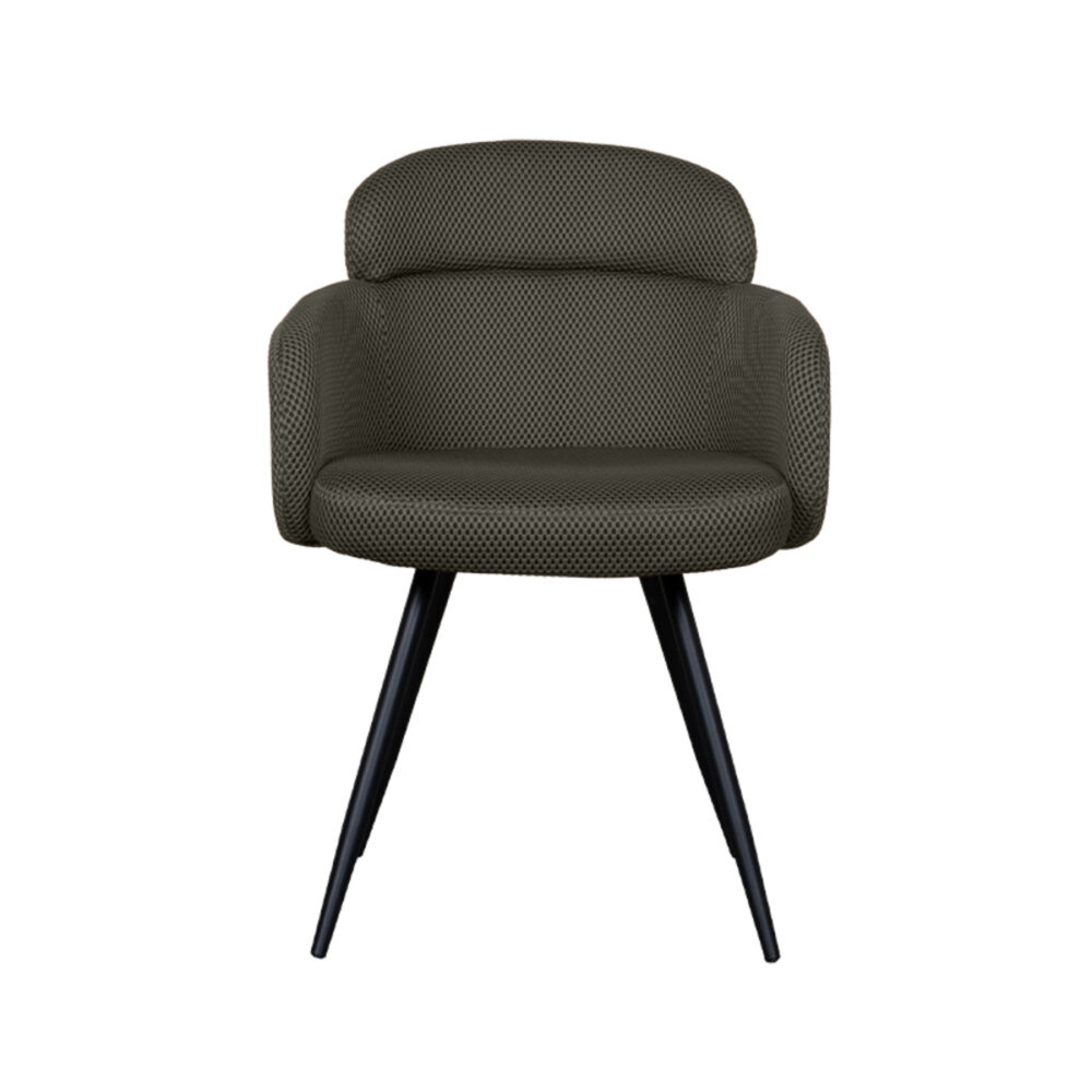 LABEL51 Eetkamerstoel Dinner - Hunter - Breathe - Black Frame