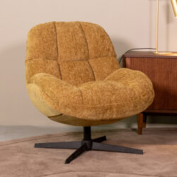 LABEL51 Fauteuil Huxley - Mustard - Elite - One Size