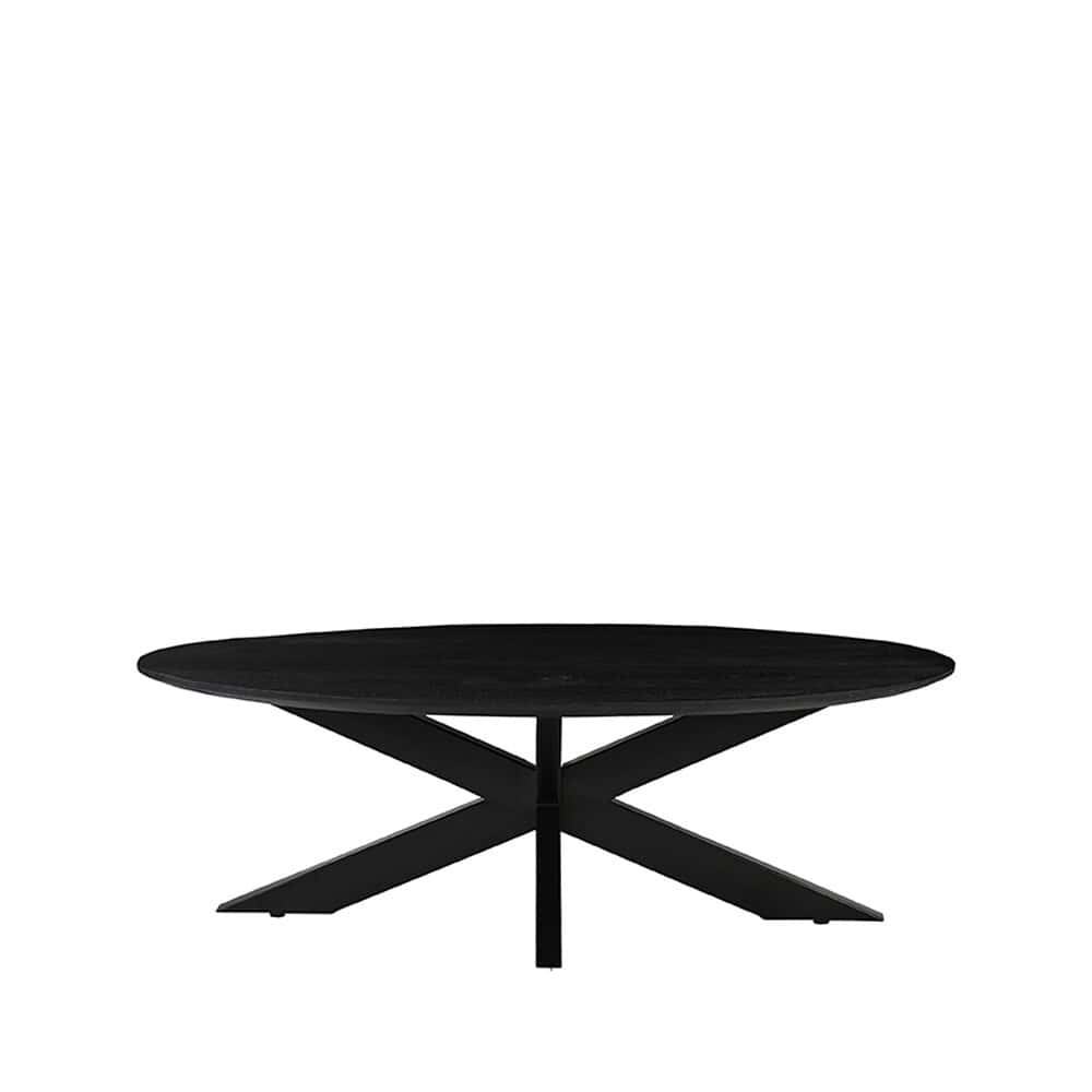 Elegante zwarte eettafel van Mokana Meubelen, vervaardigd uit kwalitatief hout voor een moderne en stijlvolle uitstraling. Perfect voor elke moderne woonkamer of eetkamer.