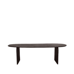 LABEL51 Eetkamertafel Cooper - Espresso - Mangohout - 250x110 cm