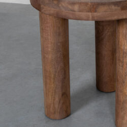 LABEL51 Bijzettafel Elly - Nature - Mangohout - 42 cm